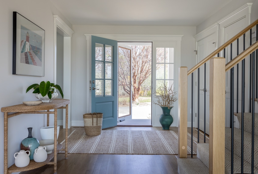 A closer look at Luxury Apartment Renovation With A Focus On Hallway Beach Coastal